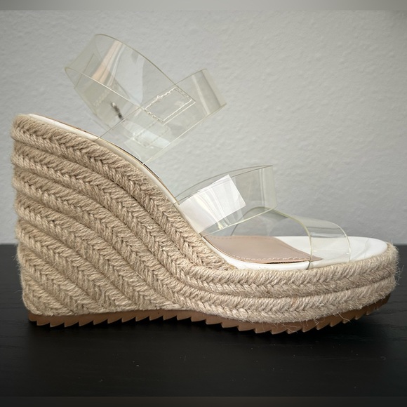 Zara Vinyl Wedge Heels - Picture 4 of 6